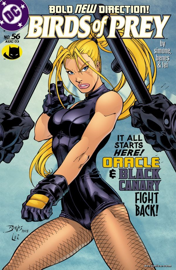 Birds of Prey #56 cover