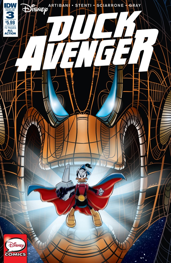 Duck Avenger #3 cover