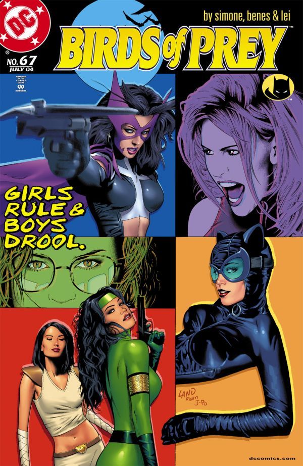 Birds of Prey #67 cover