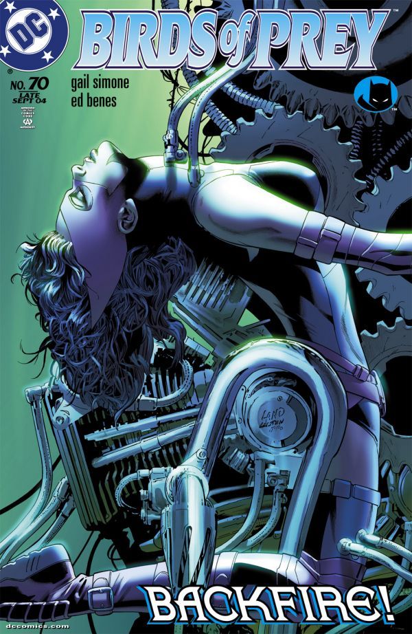 Birds of Prey #70 cover