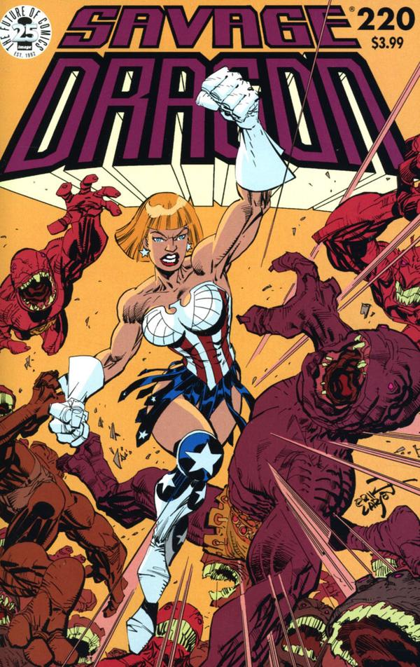 Savage Dragon #220 cover