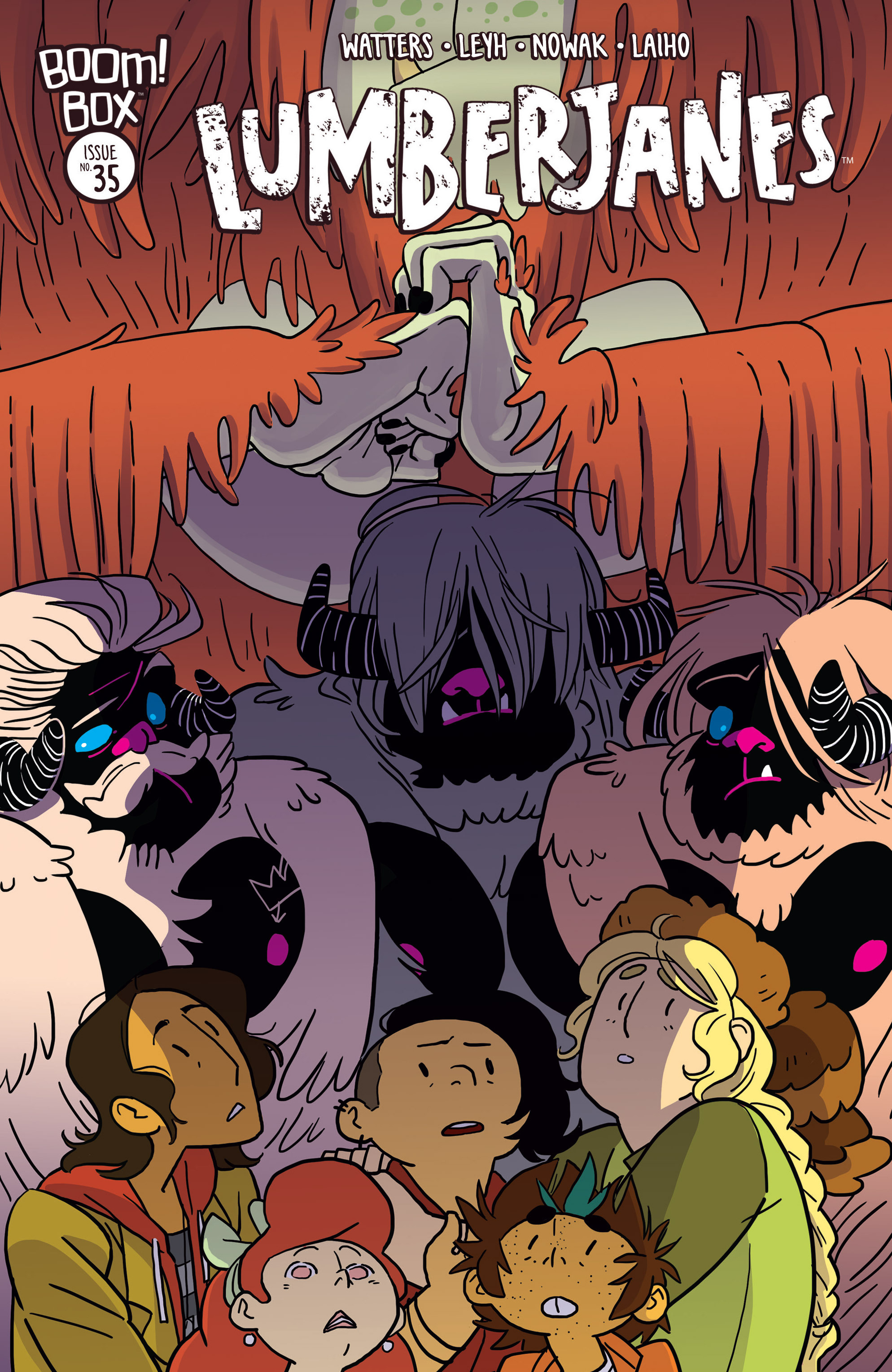 Lumberjanes #35 cover