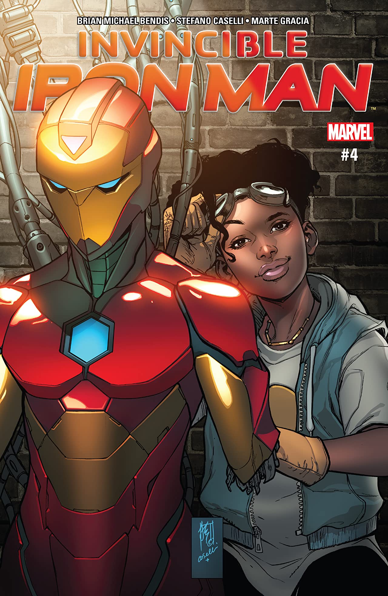 Invincible Iron Man #4 cover