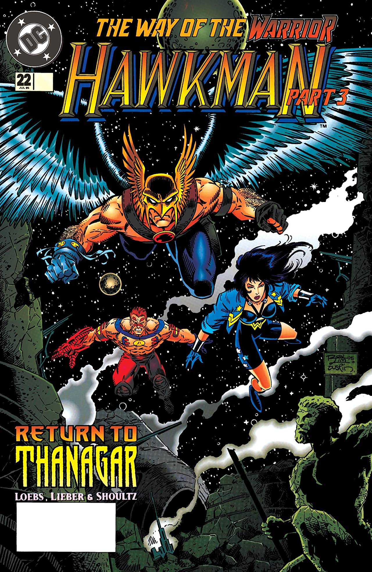 Hawkman #22 cover