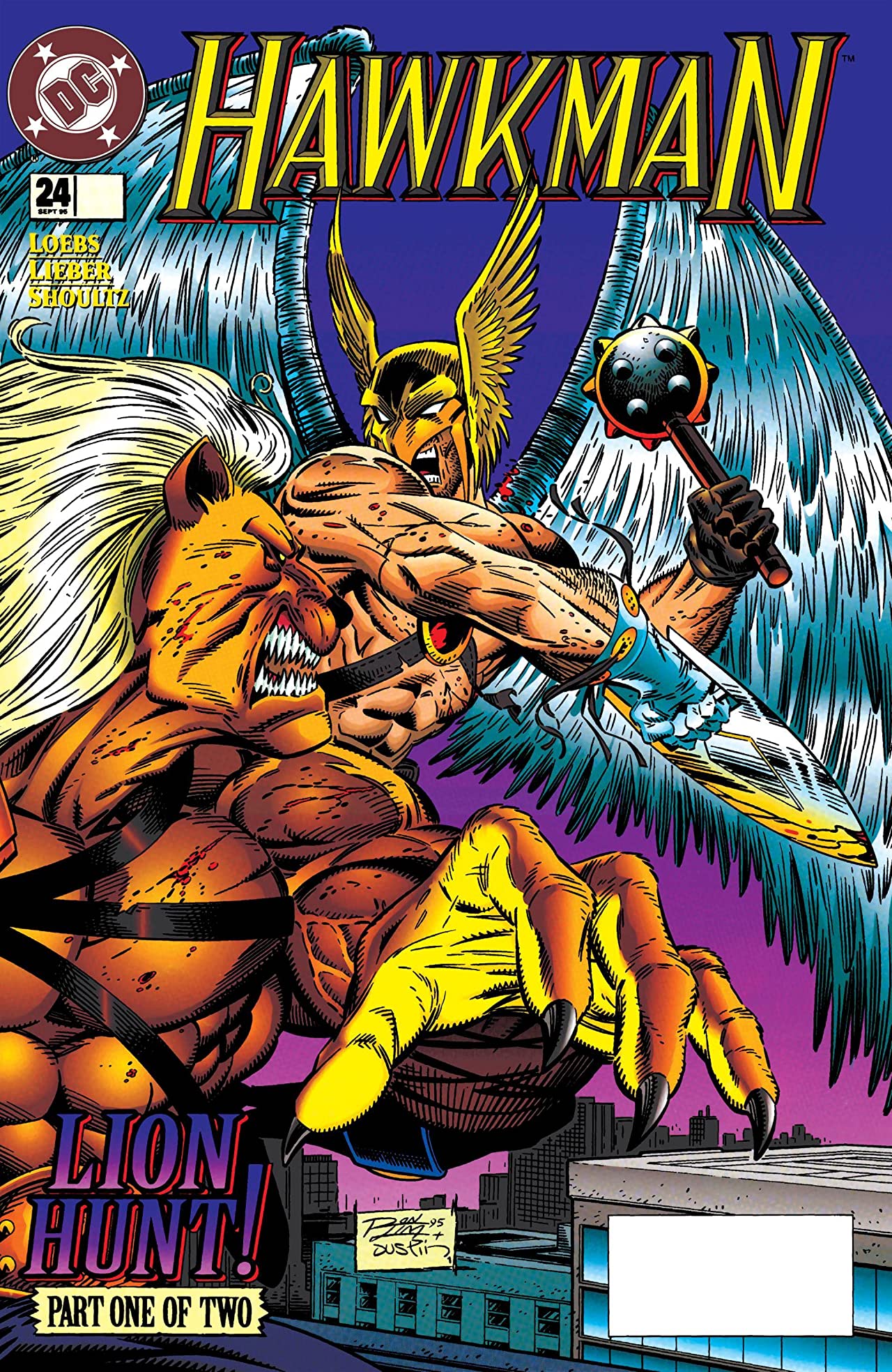 Hawkman #24 cover