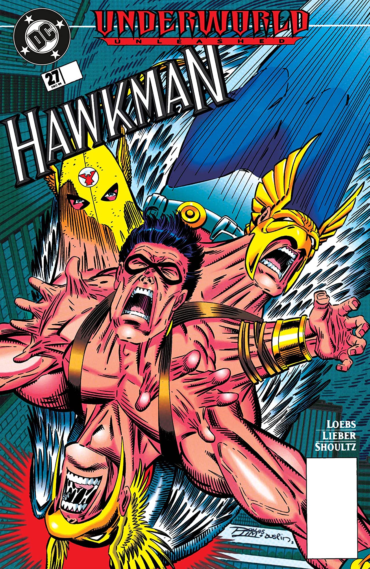 Hawkman #27 cover