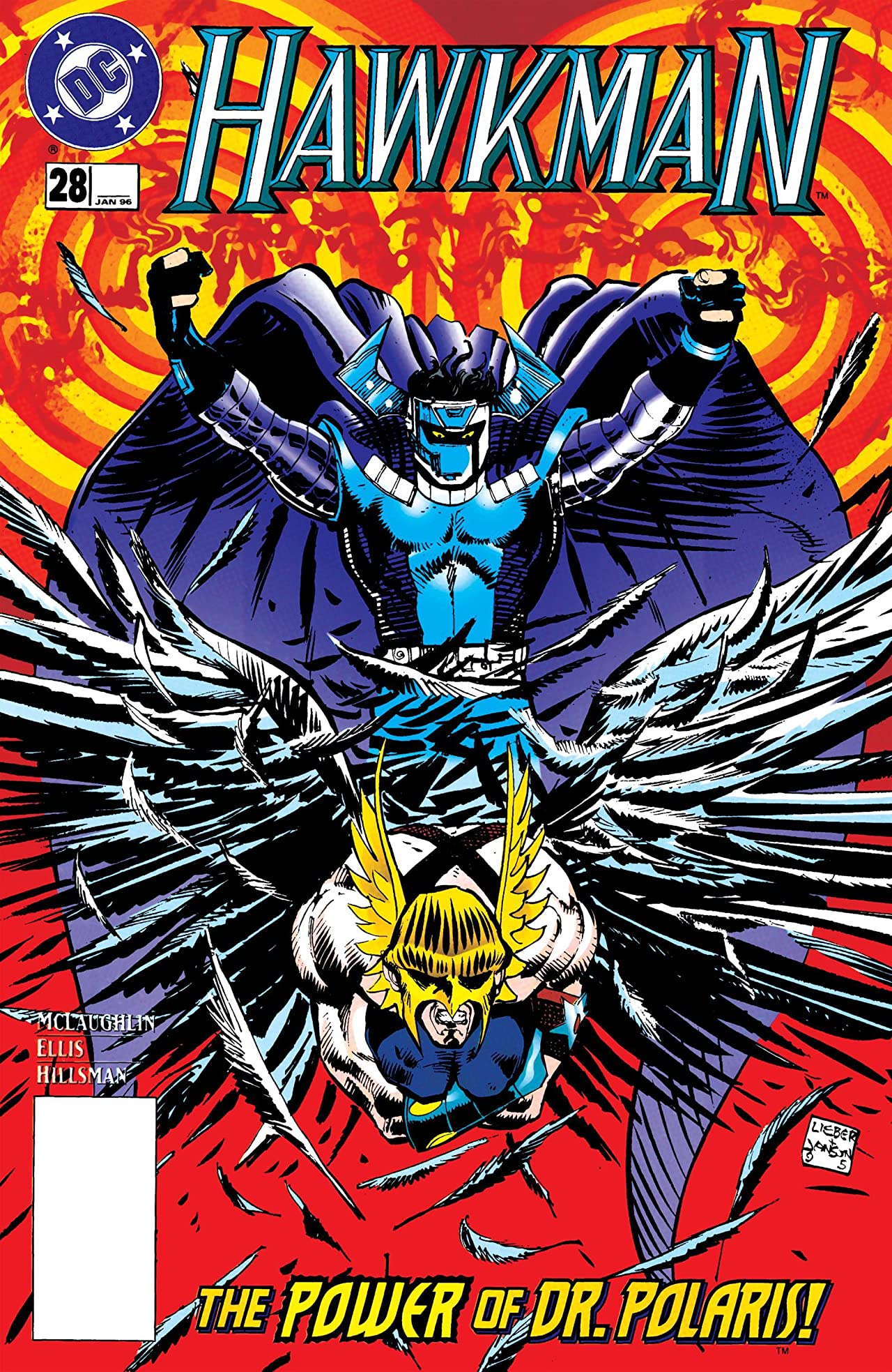 Hawkman #28 cover