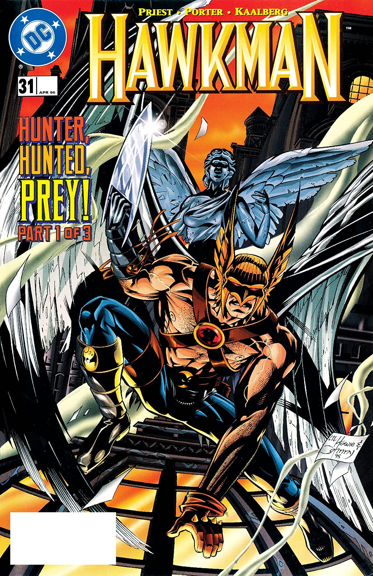 Hawkman #31 cover