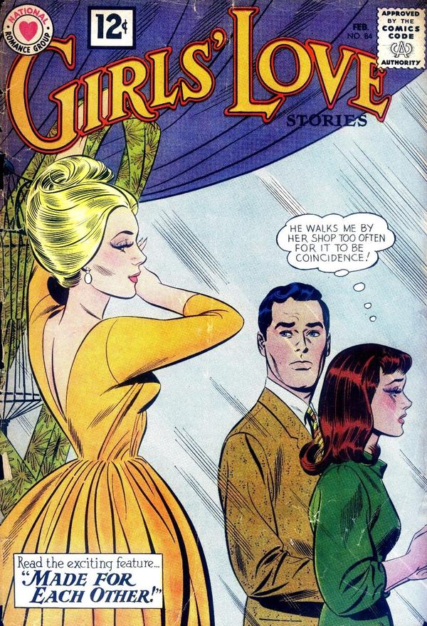 Girls' Love Stories #84 cover