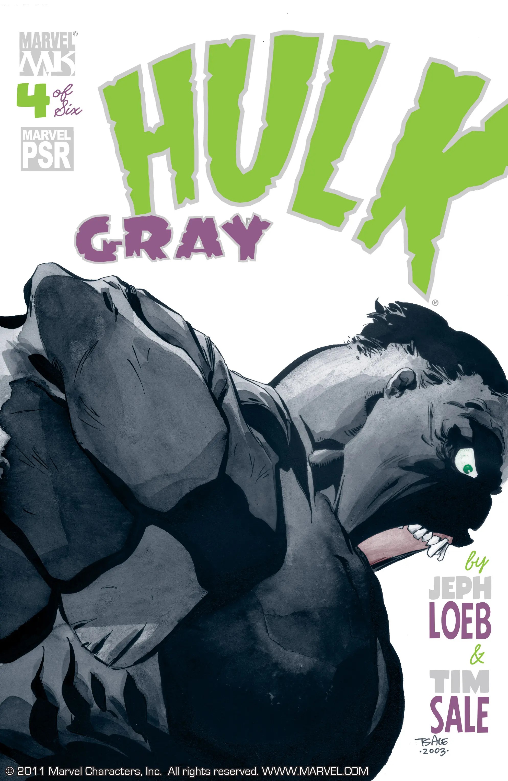 Hulk: Gray #4 cover