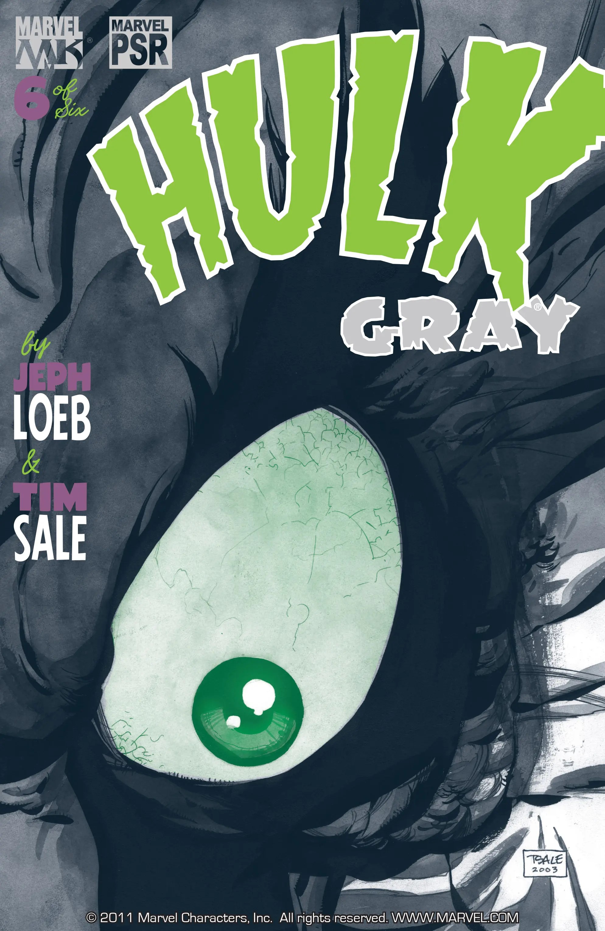 Hulk: Gray #6 cover