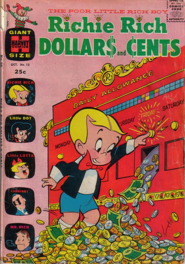 Richie Rich Dollars and Cents #10