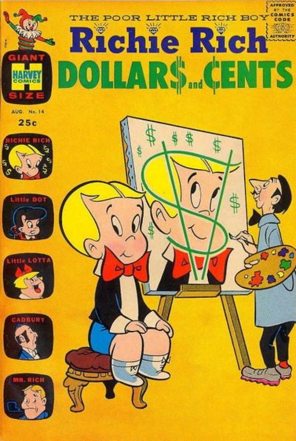 Richie Rich Dollars and Cents #14 cover
