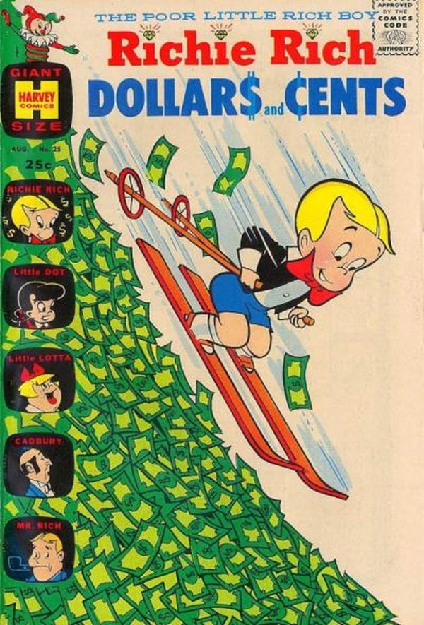 Richie Rich Dollars and Cents #25