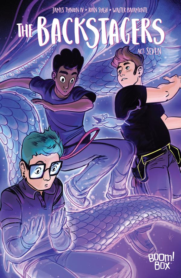 The Backstagers #7 cover