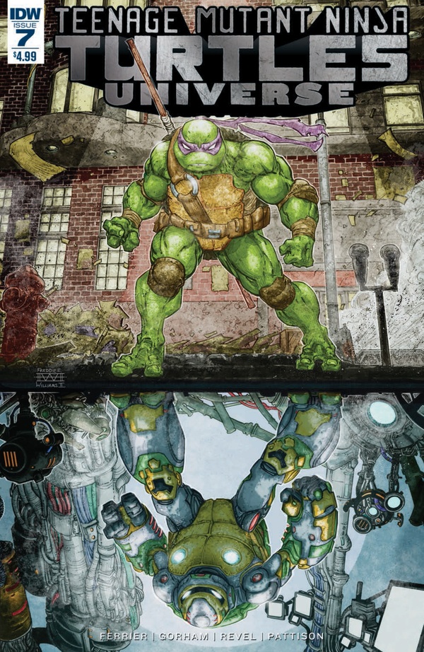 Teenage Mutant Ninja Turtles Universe #7 cover