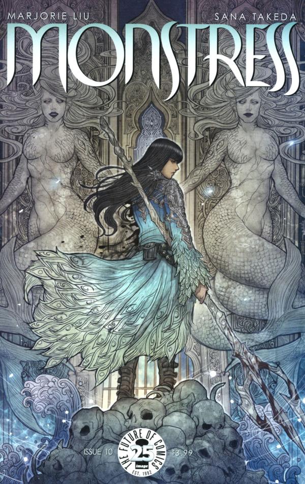 Monstress #10 cover