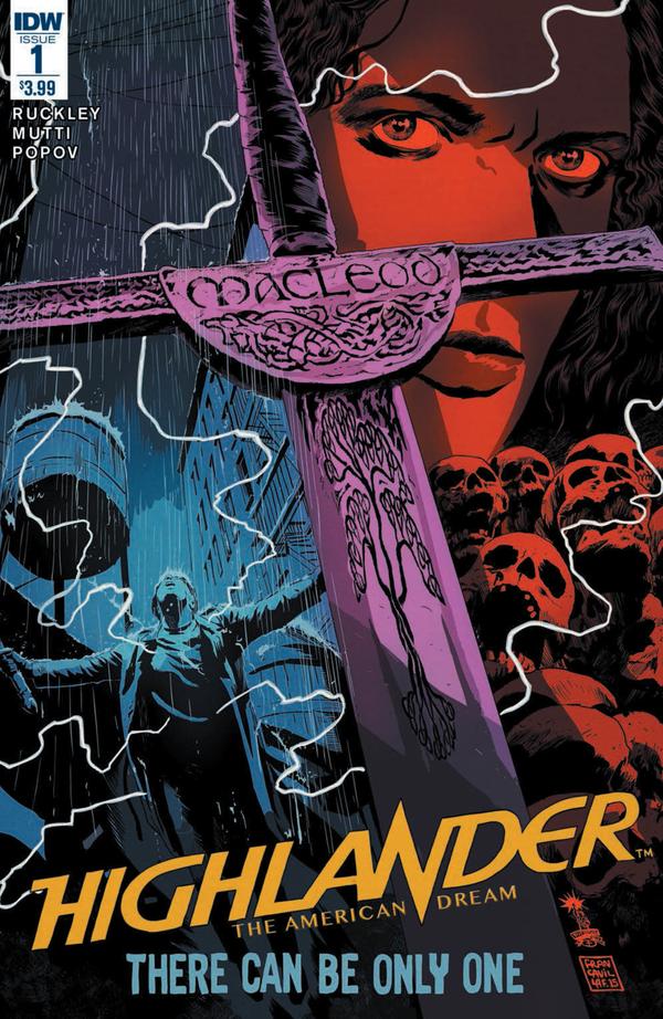 Highlander: The American Dream #1 cover