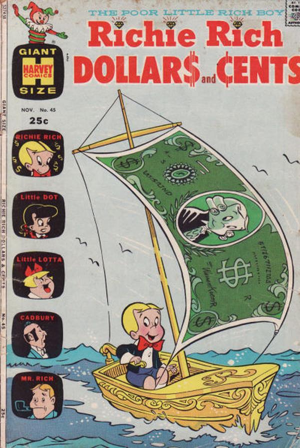 Richie Rich Dollars and Cents #45