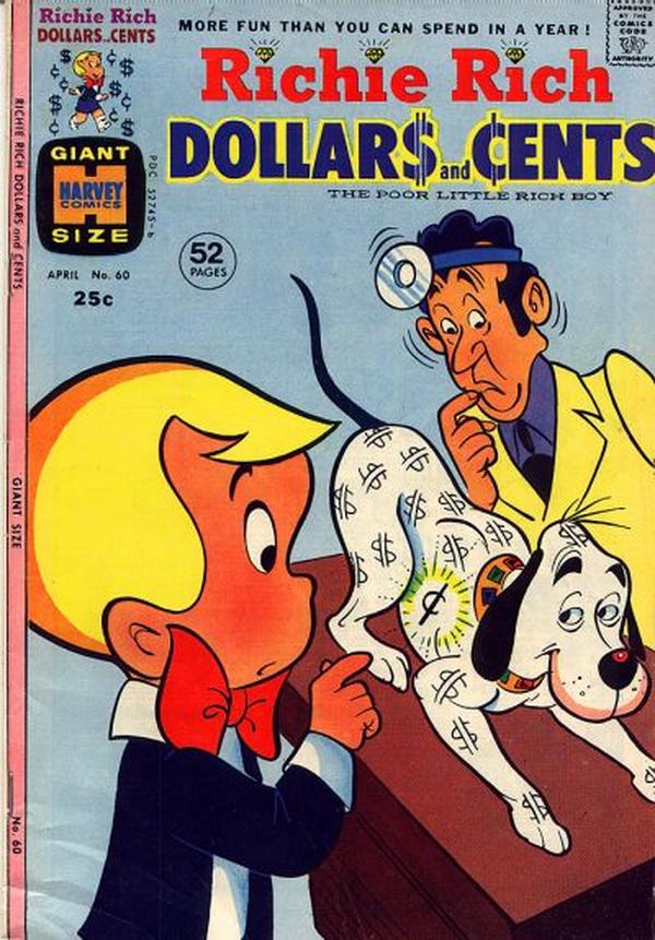 Richie Rich Dollars and Cents #60
