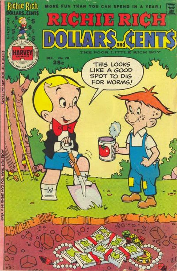 Richie Rich Dollars and Cents #70
