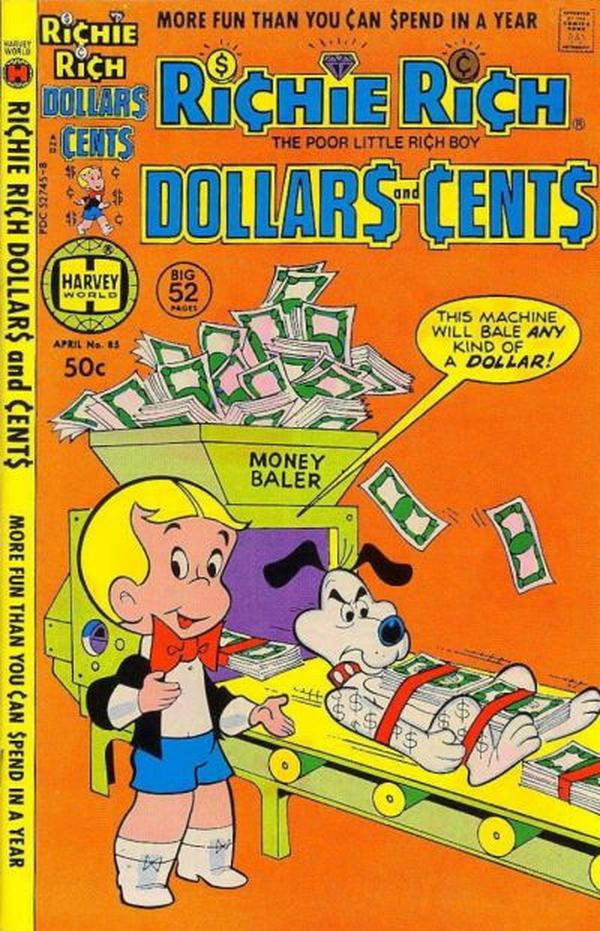 Richie Rich Dollars and Cents #85 cover