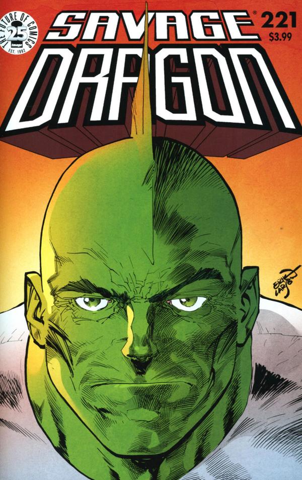 Savage Dragon #221 cover