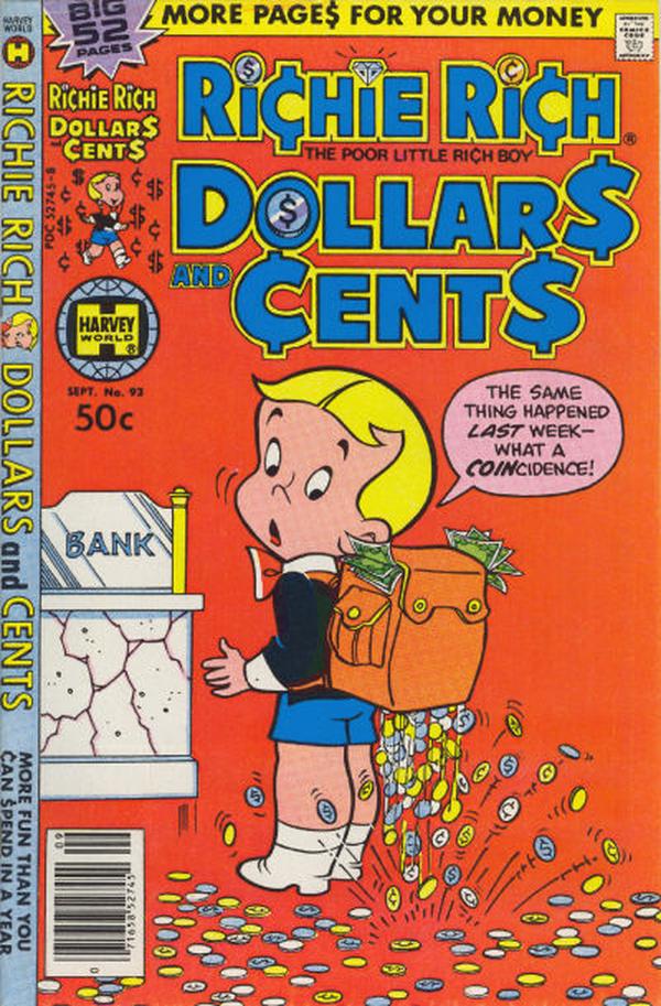 Richie Rich Dollars and Cents #93