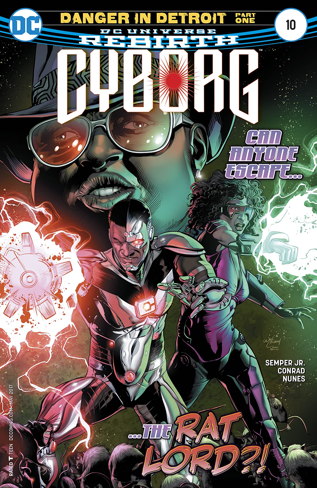 Cyborg #10 cover
