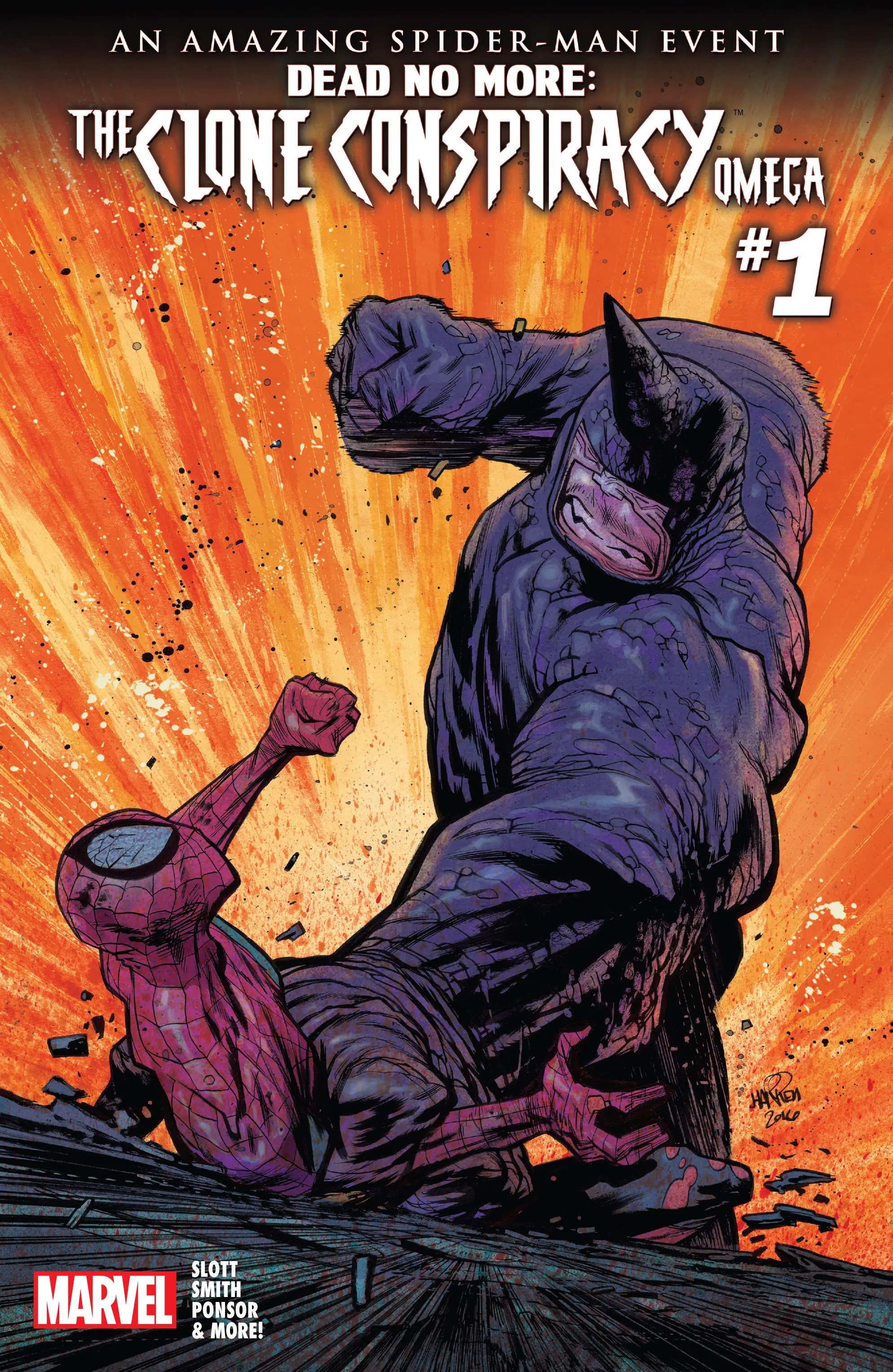 The Clone Conspiracy: Omega #1 cover