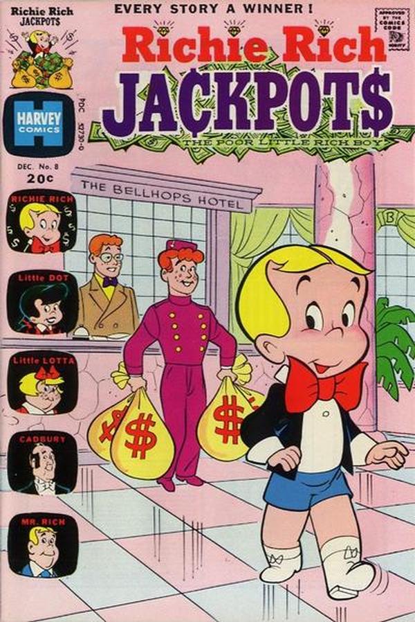 Richie Rich Jackpots #8 cover