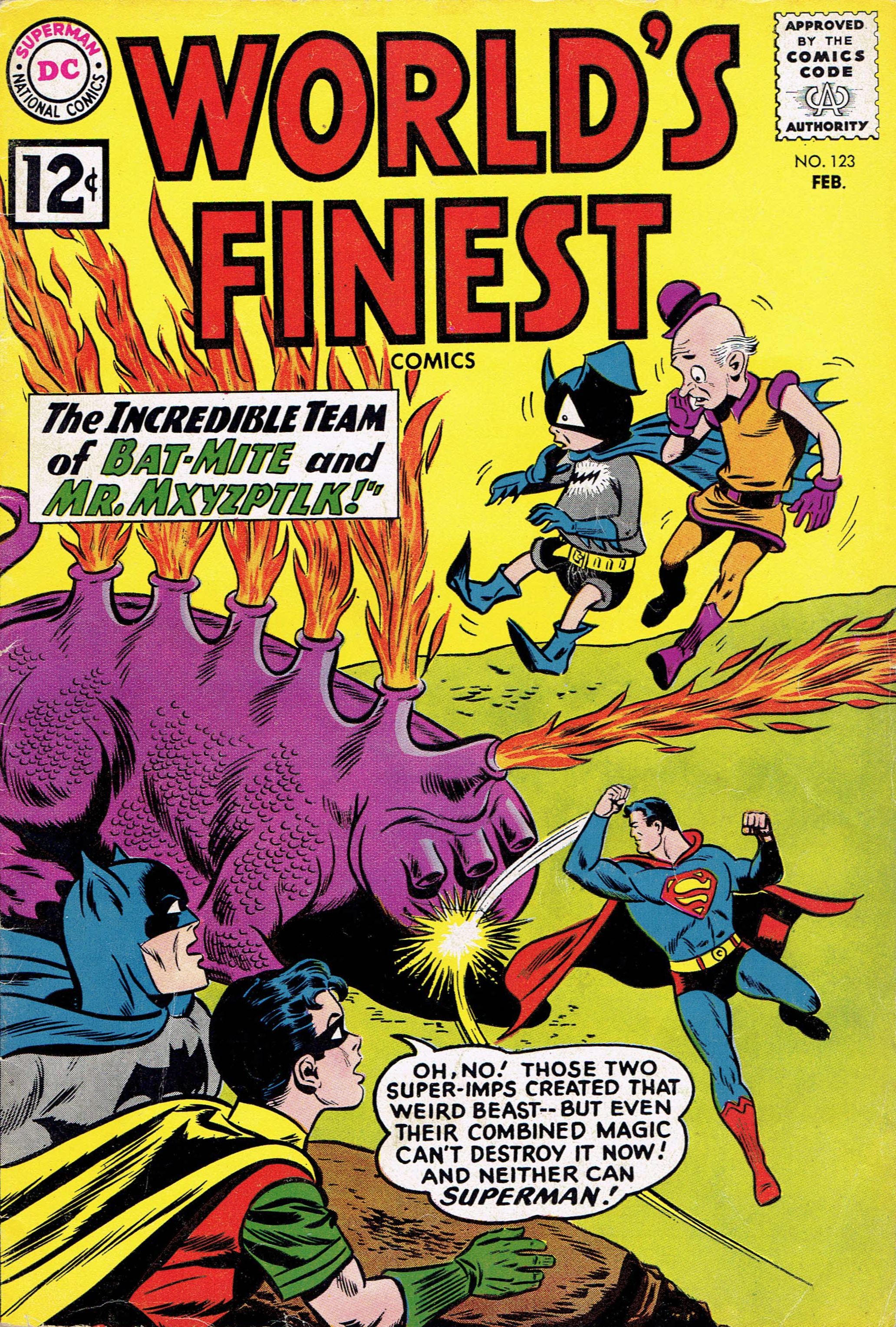 World's Finest Comics #123 cover
