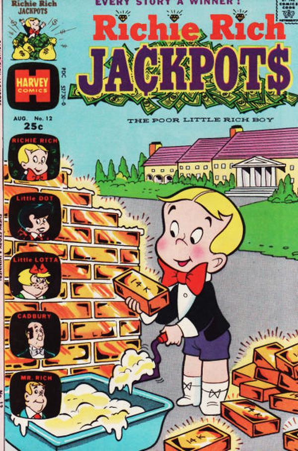 Richie Rich Jackpots #12 cover