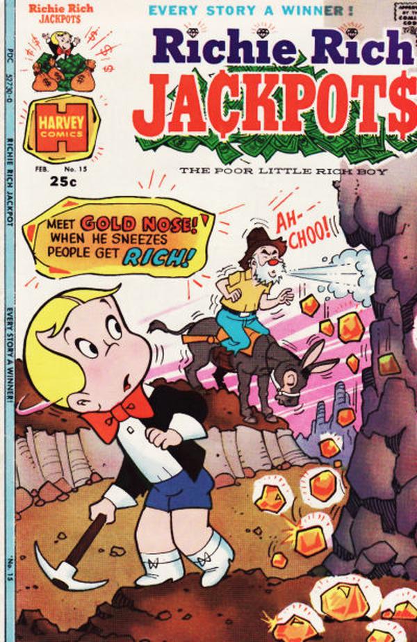 Richie Rich Jackpots #15 cover