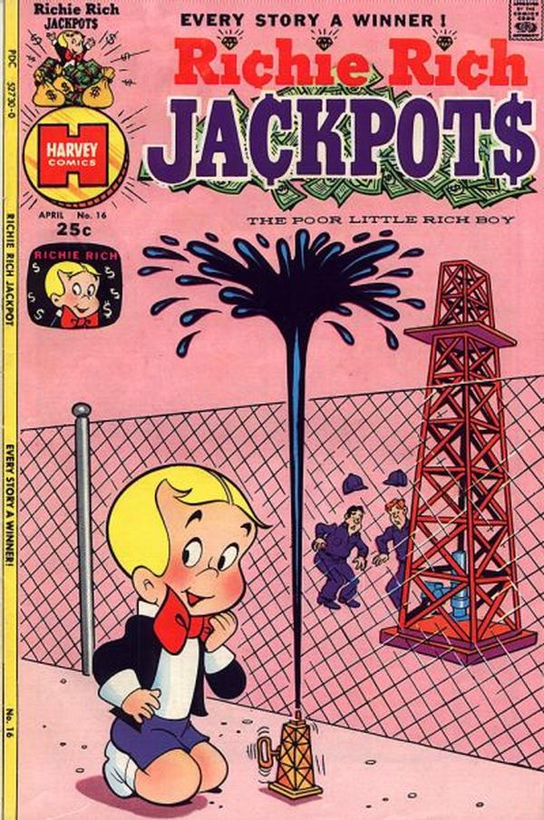 Richie Rich Jackpots #16 cover