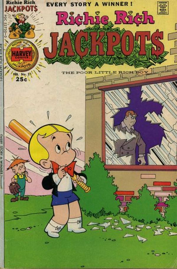 Richie Rich Jackpots #21 cover