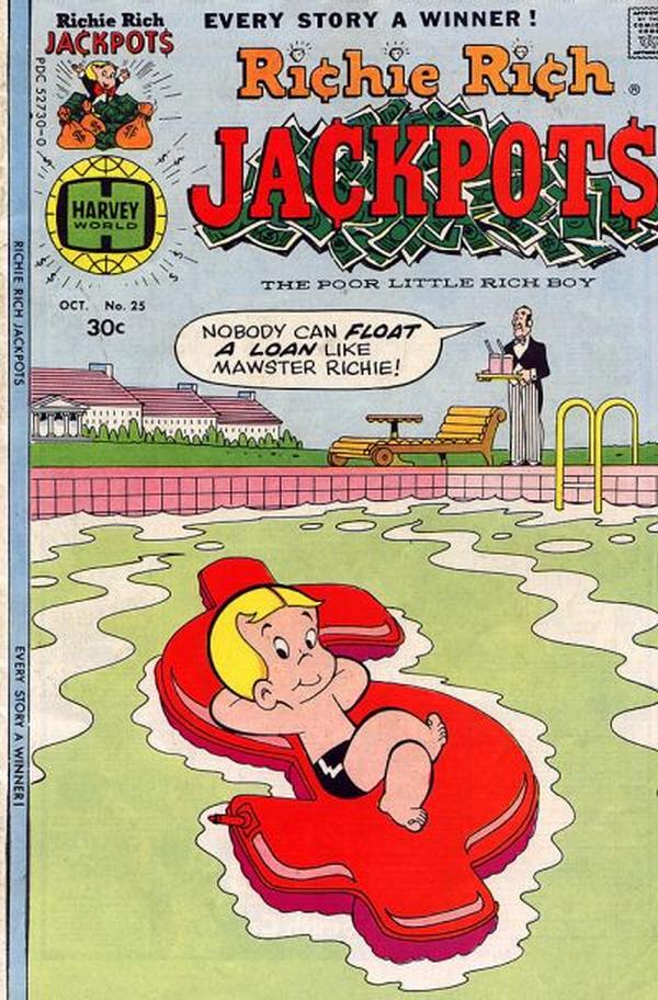 Richie Rich Jackpots #25 cover