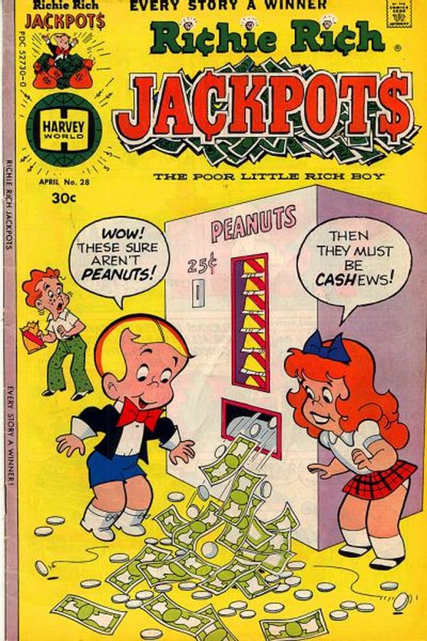 Richie Rich Jackpots #28 cover