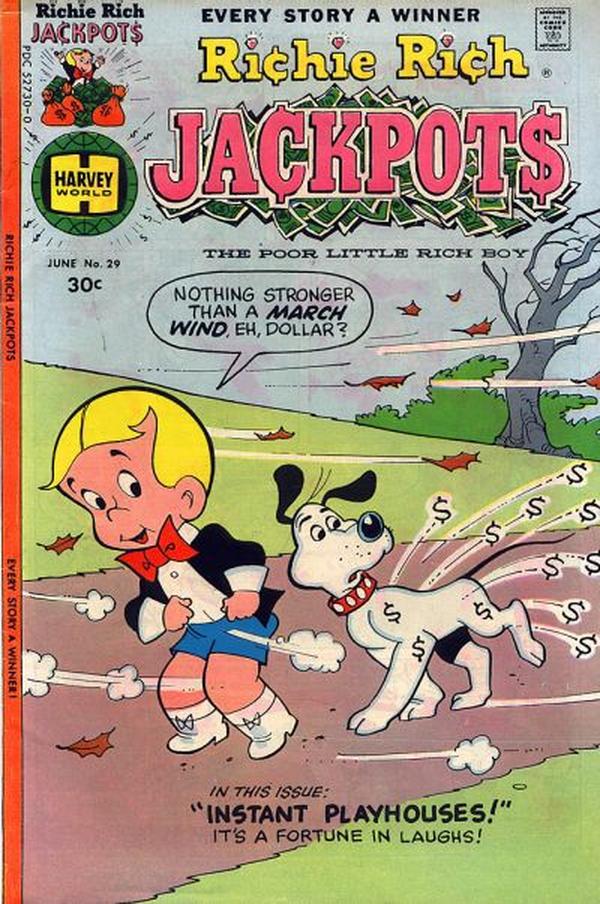 Richie Rich Jackpots #29 cover