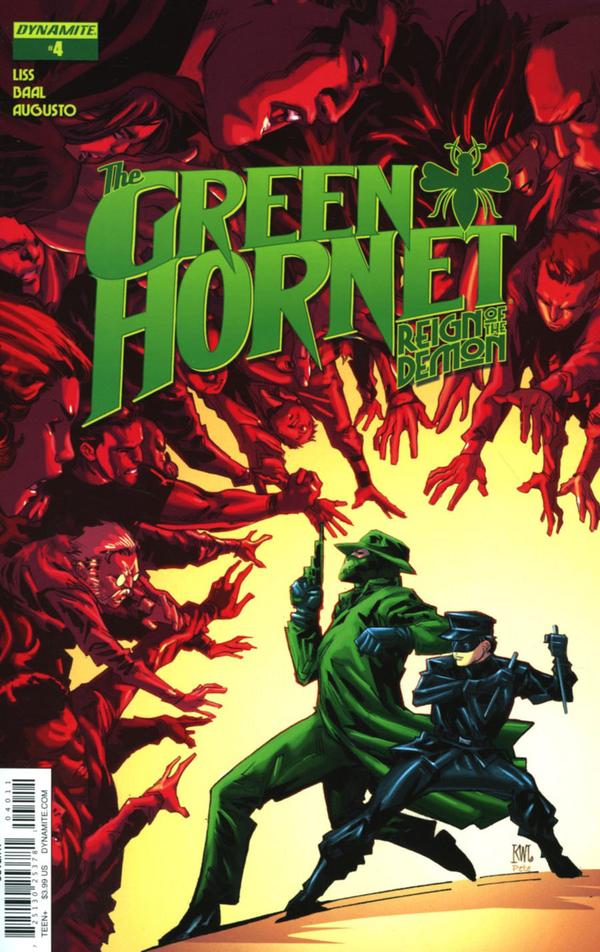 The Green Hornet: Reign of the Demon #4 cover