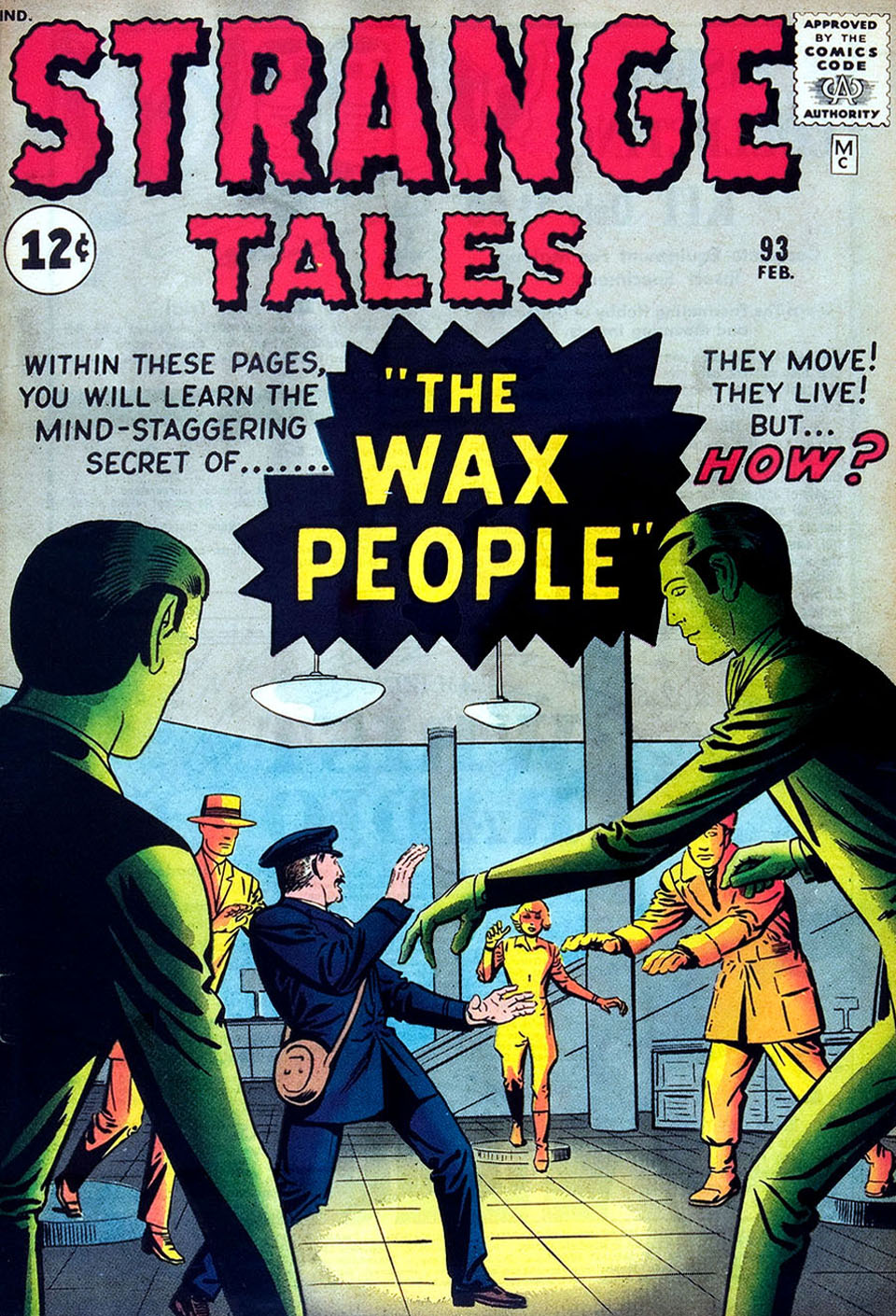 Strange Tales #93 cover