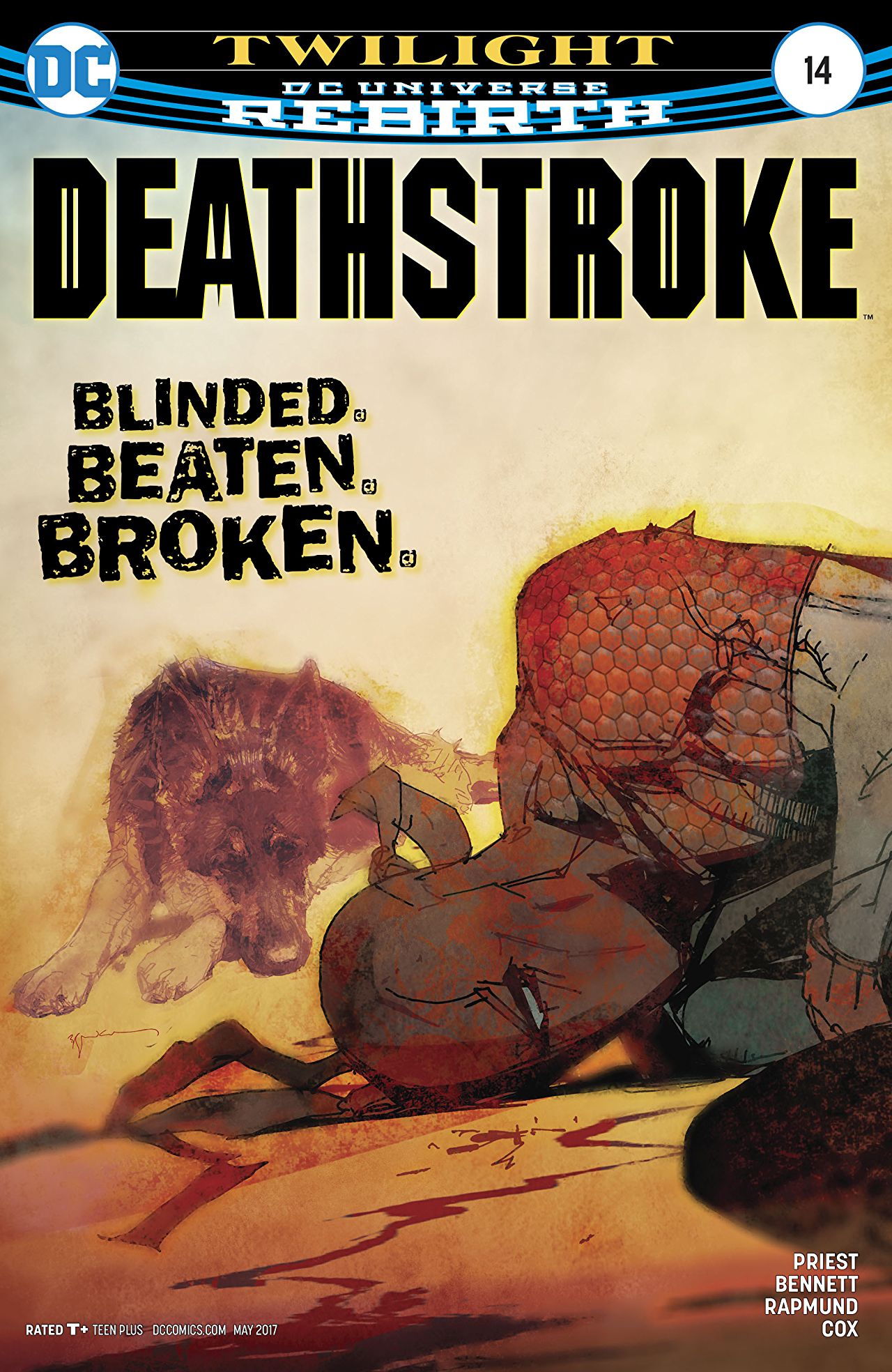 Deathstroke #14 cover
