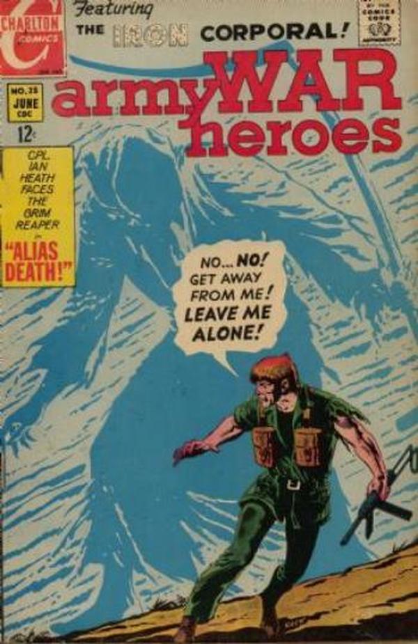 Army War Heroes #25 cover