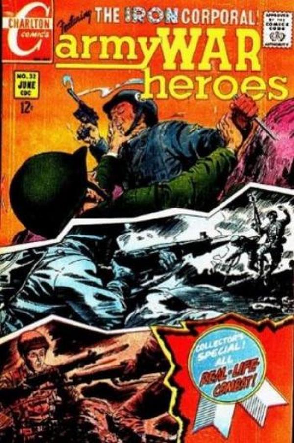 Army War Heroes #32 cover