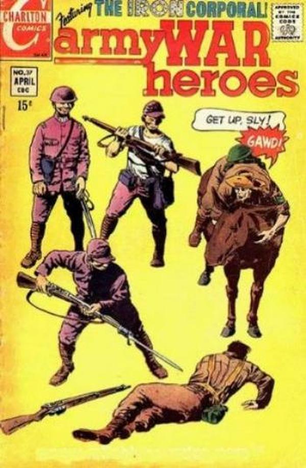 Army War Heroes #37 cover