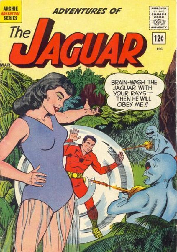 Adventures of the Jaguar #5 cover
