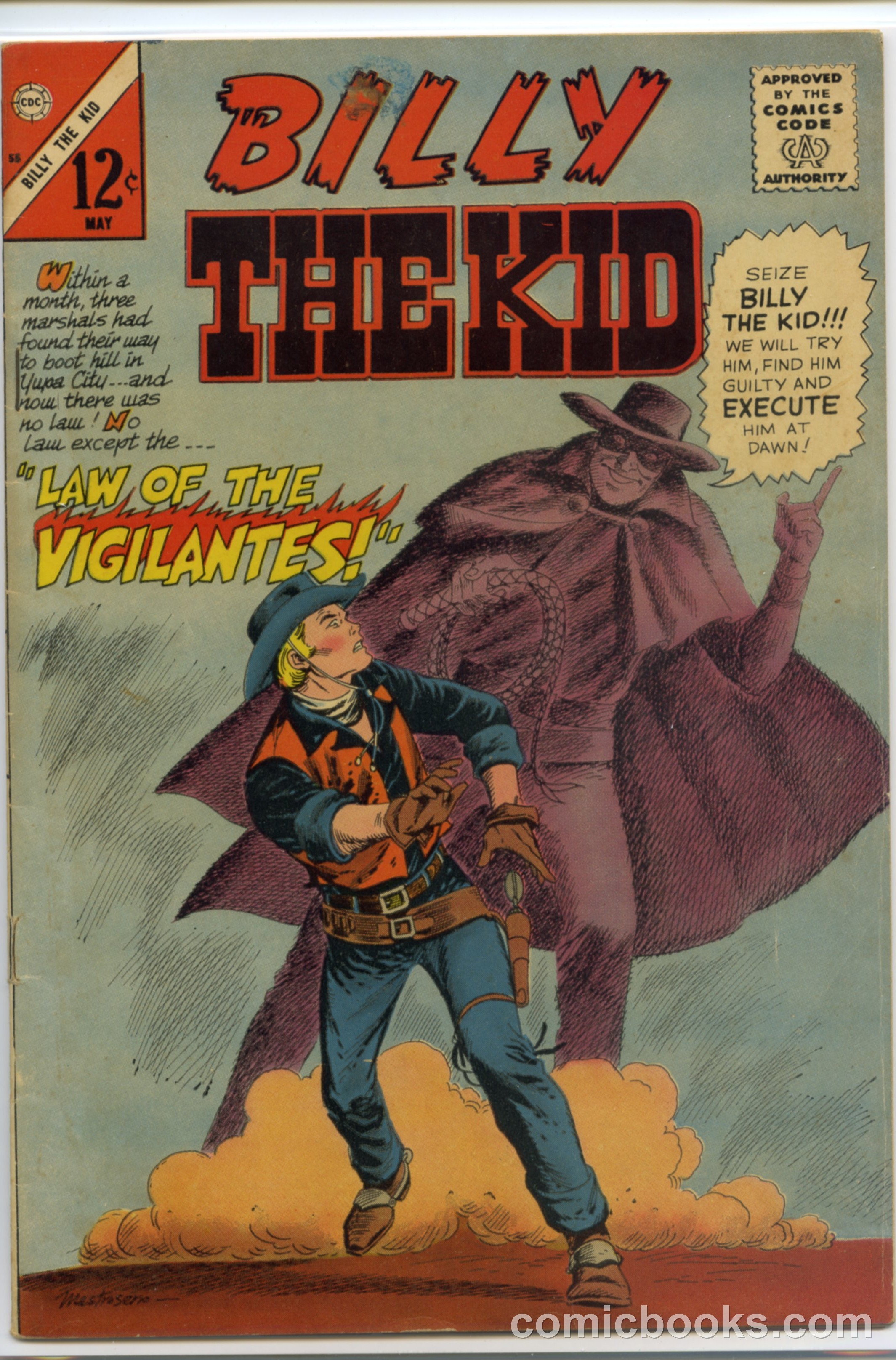 Billy the Kid #55 cover