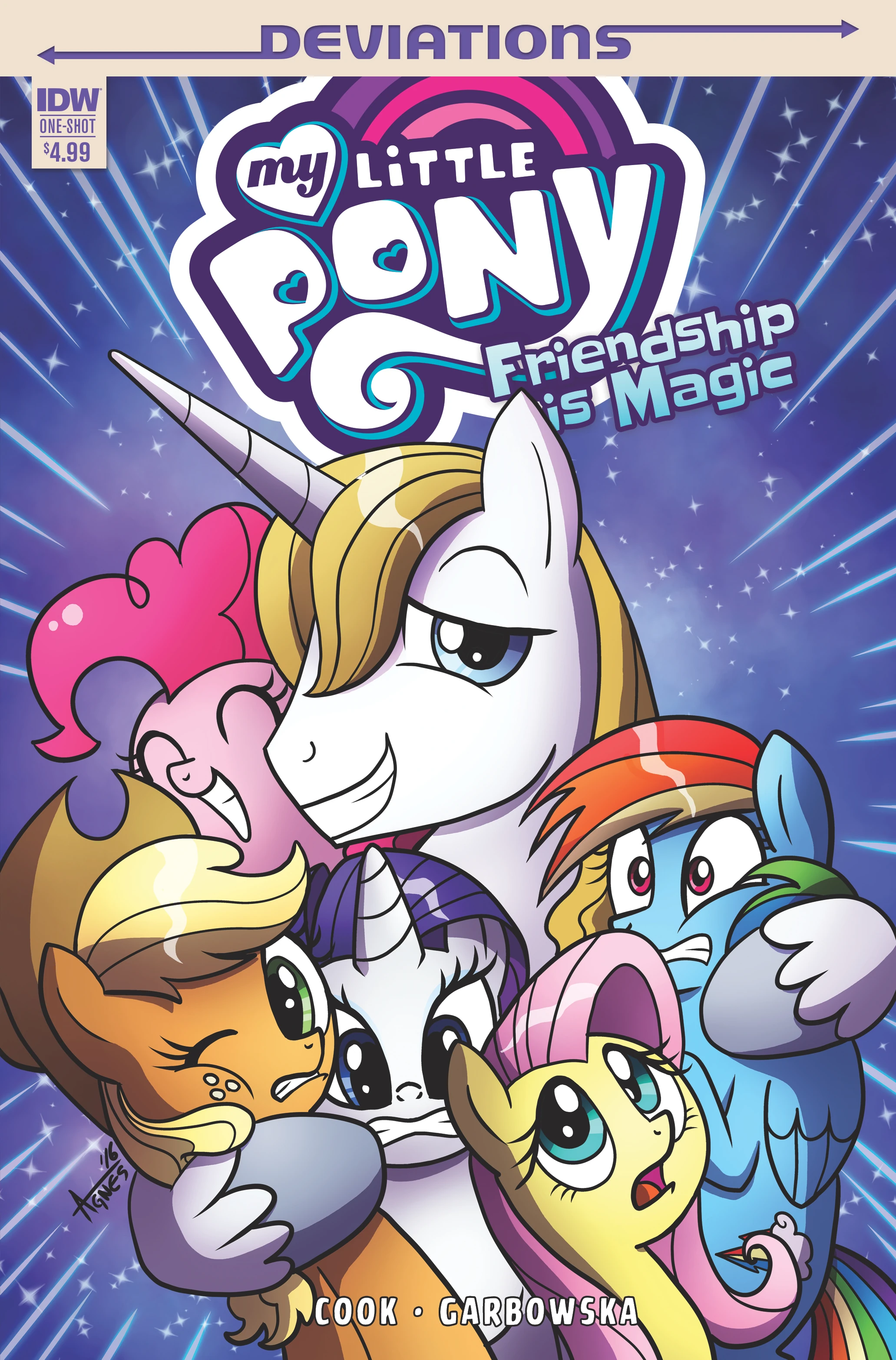My Little Pony Deviations #[nn] cover