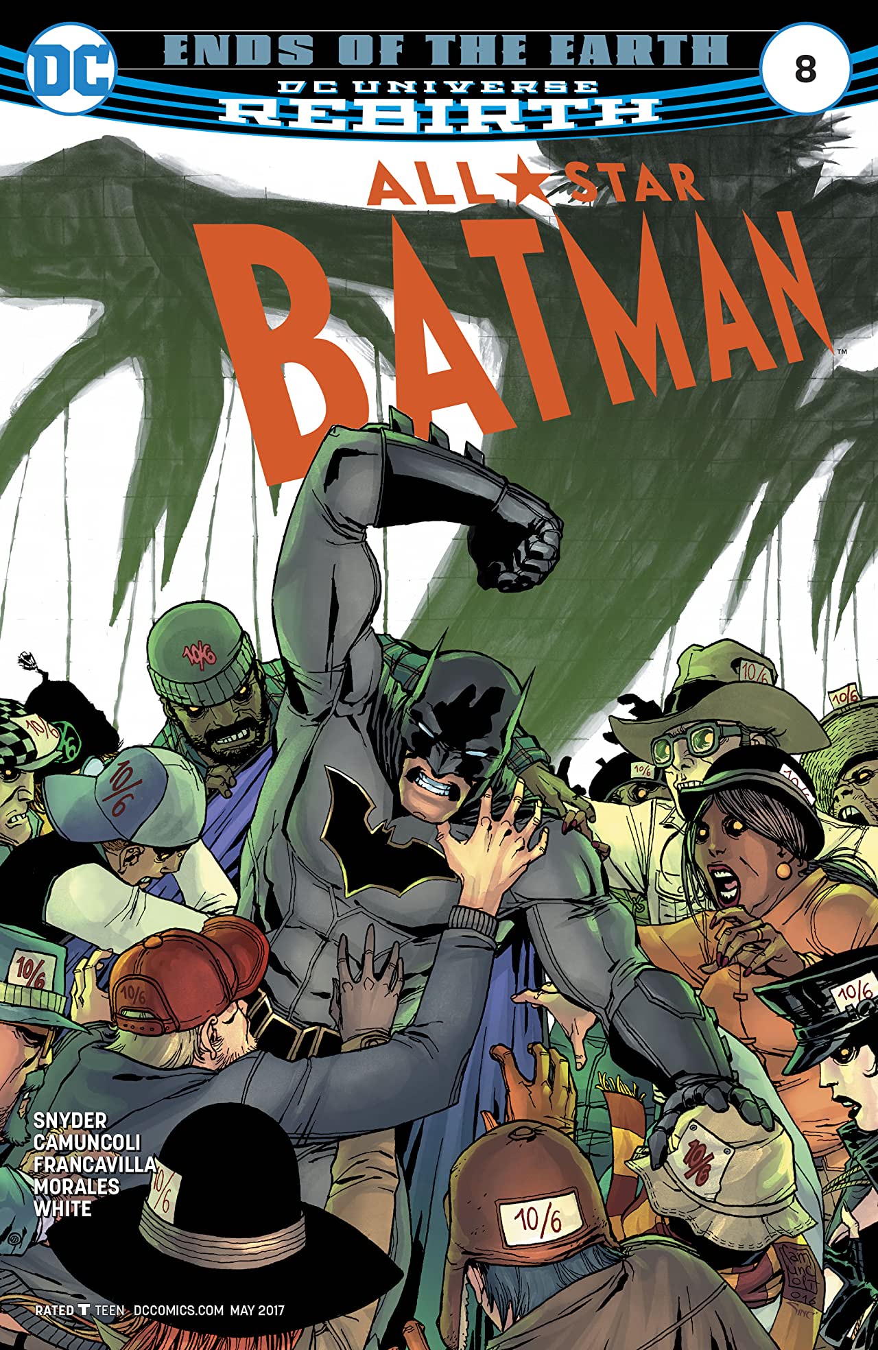 All Star Batman #8 cover