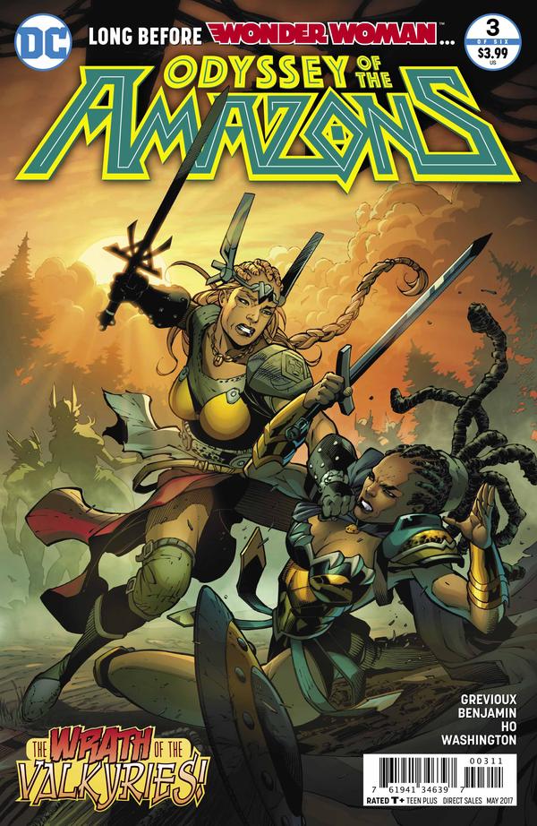 Odyssey of the Amazons #3 cover